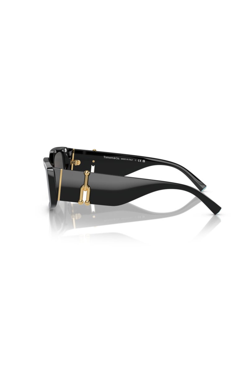 Tiffany Rectangular Black Sunglasses for Women - Image 2